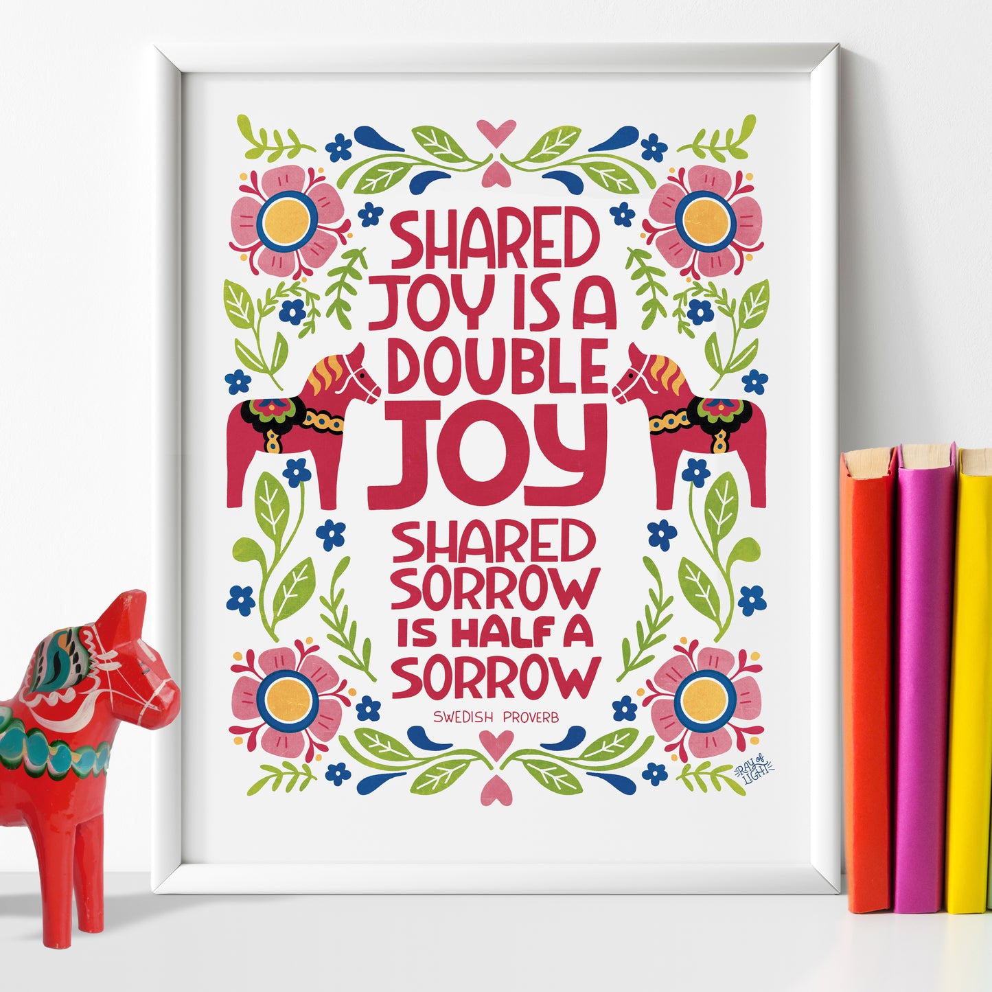 Shared Joy is Double Joy, Shared Sorrow is Half Sorrow