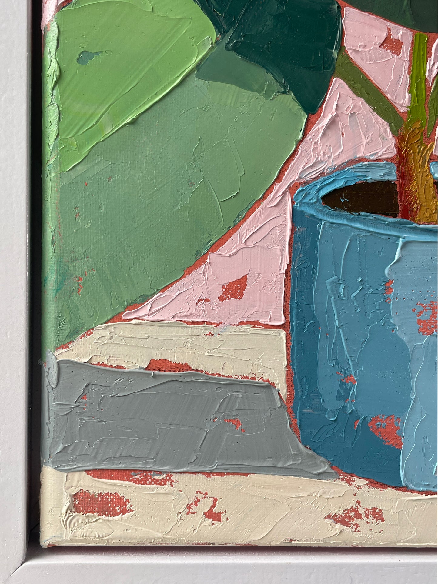 The Sweetheart – Original Heart Leaf Philodendron Oil Painting