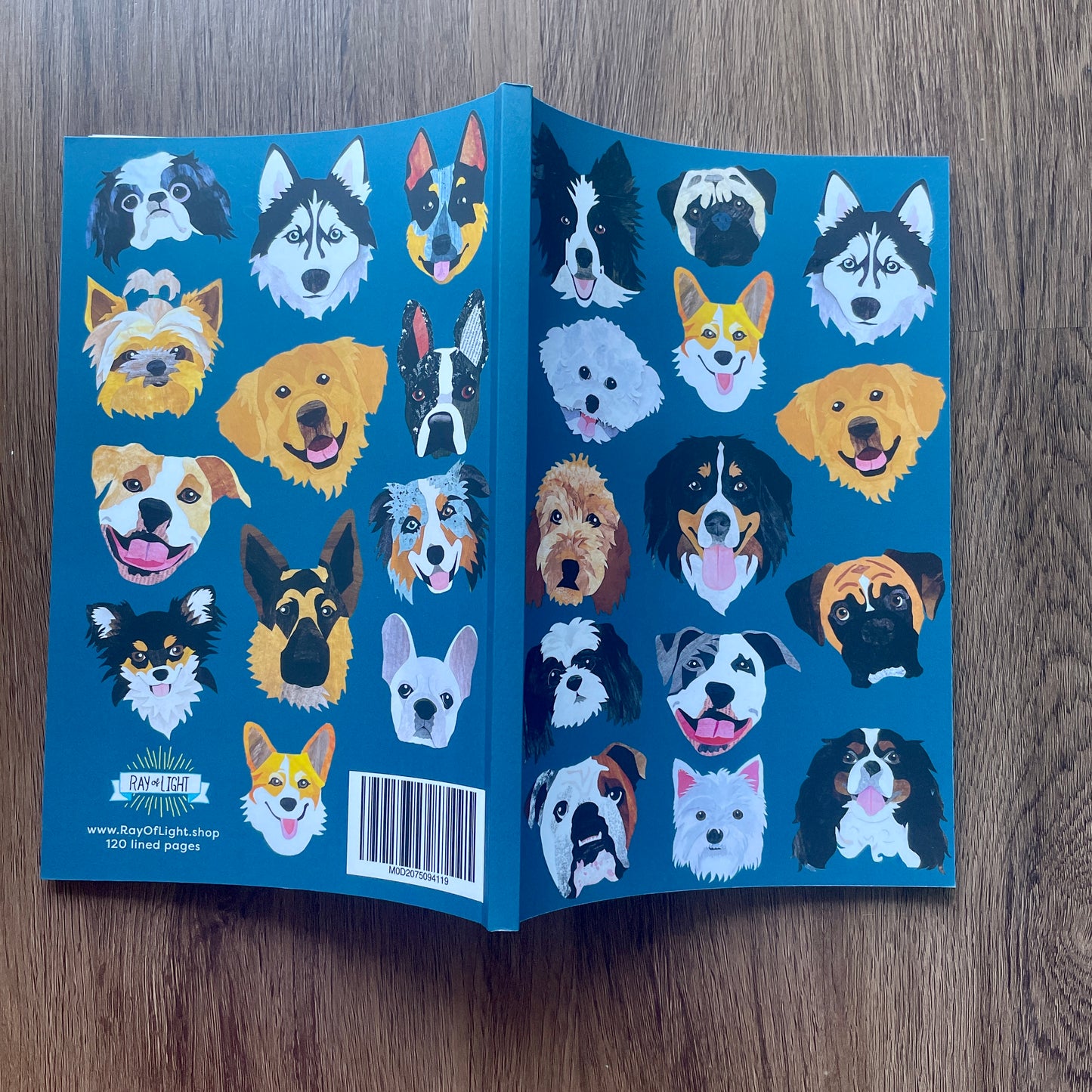 Puppy Love 120 Page Lined Journal