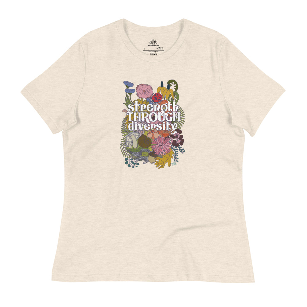 Strength Through Diversity Women's Relaxed T-Shirt