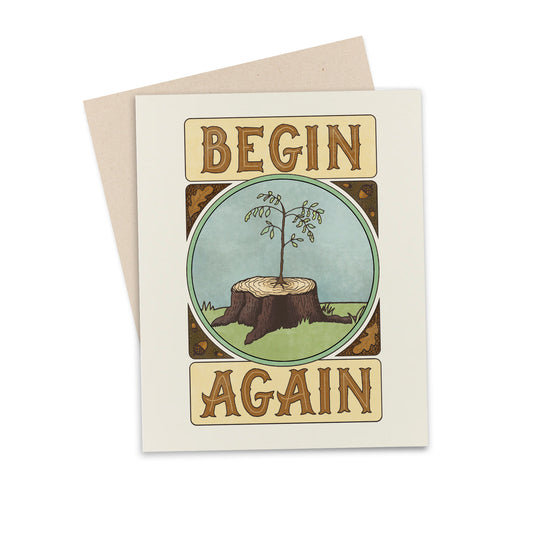 Begin Again Card