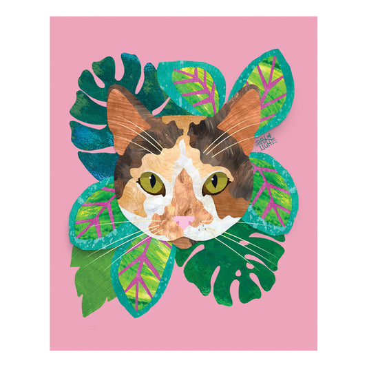 Calico Cat Print