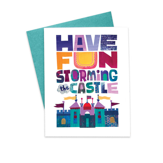 Have Fun Storming the Castle Card