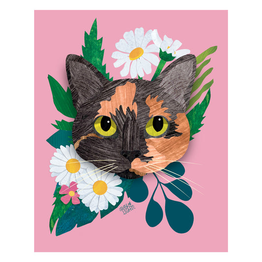 Tortoiseshell Cat Print