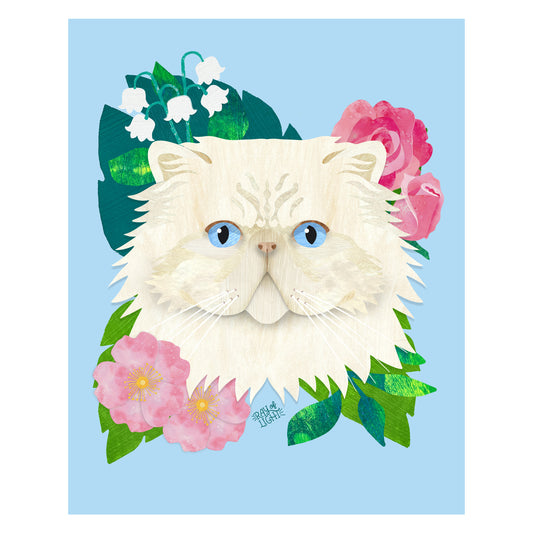 Persian Cat Print