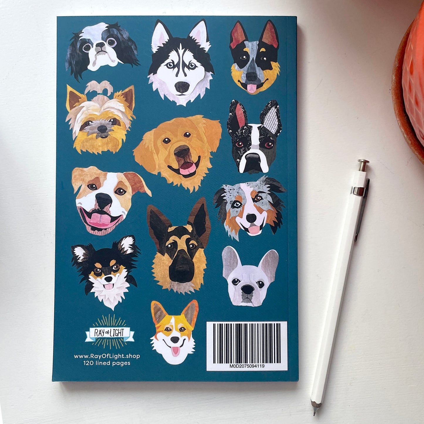 Puppy Love 120 Page Lined Journal