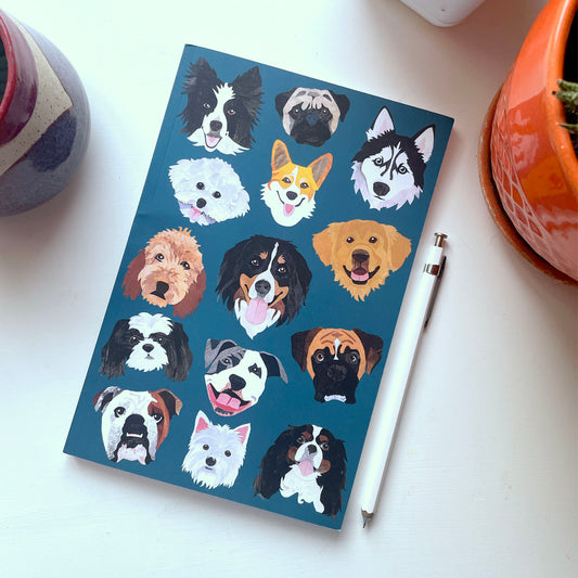 Puppy Love 120 Page Lined Journal