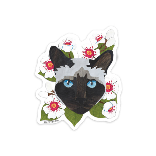 Siamese Cat Sticker