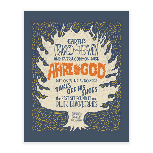 Earth's Crammed With Heaven | Elizabeth Barrett Browning Quote