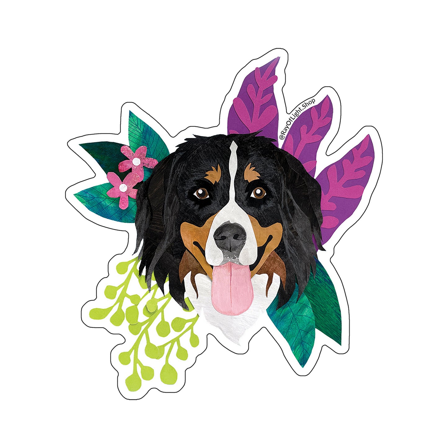 Bernese Mountain Dog Sticker