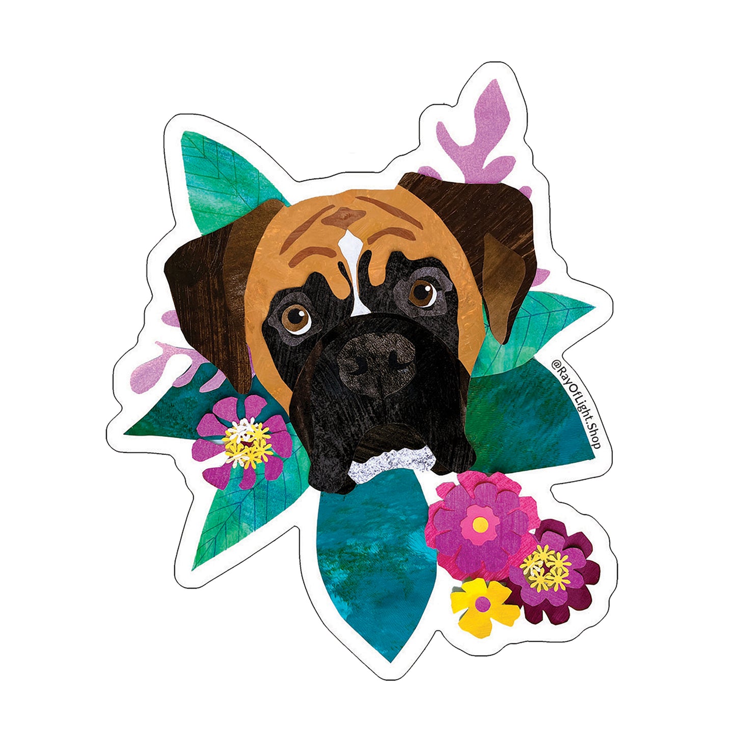 Boxer Sticker