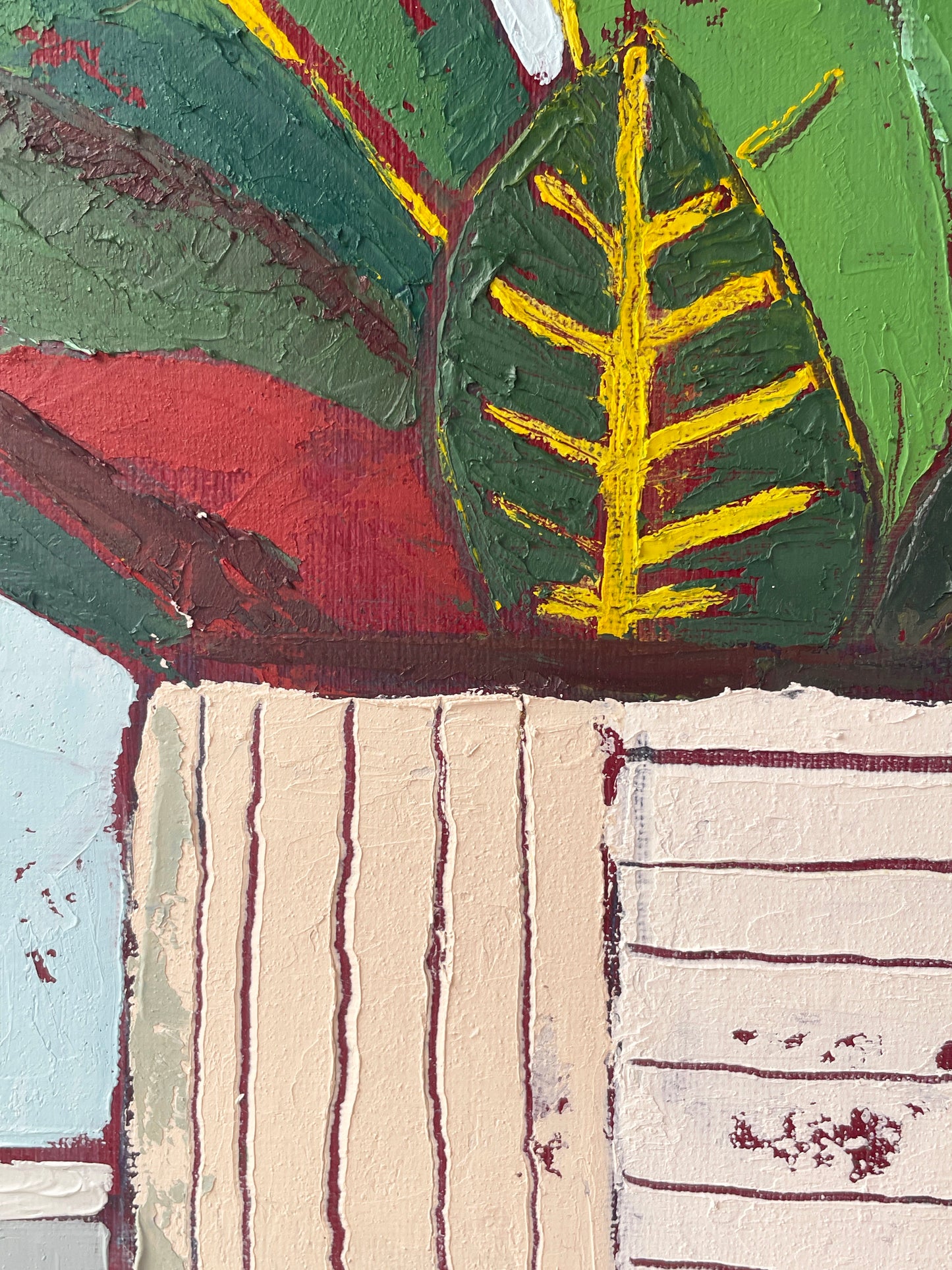 The Drama Queen – Croton Painting, Original Artwork