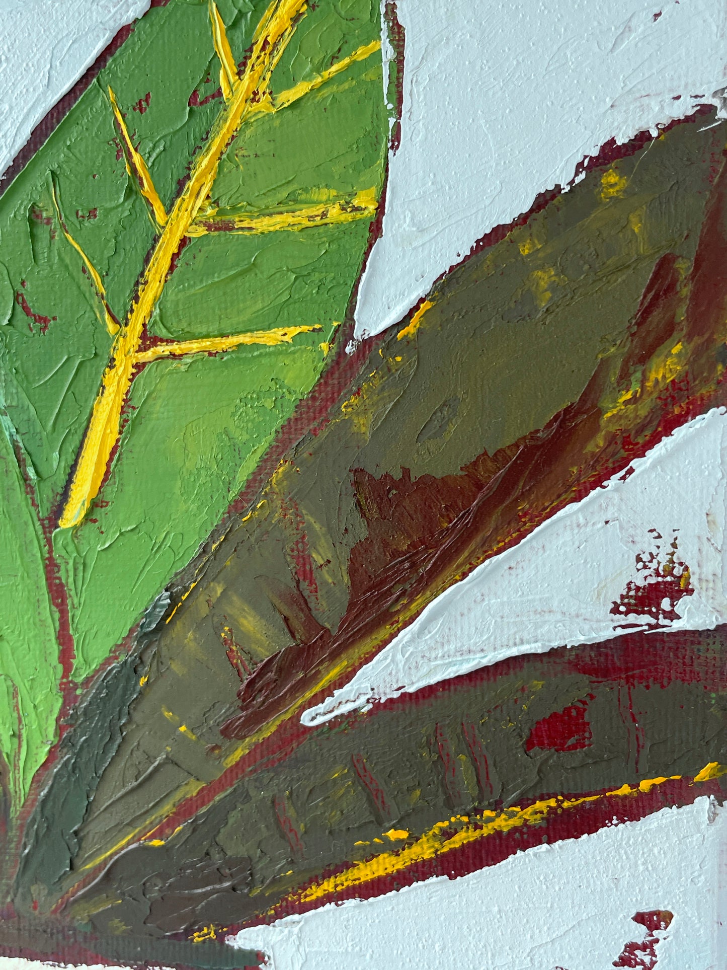 The Drama Queen – Croton Painting, Original Artwork