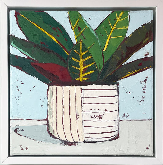 The Drama Queen – Croton Painting, Original Artwork