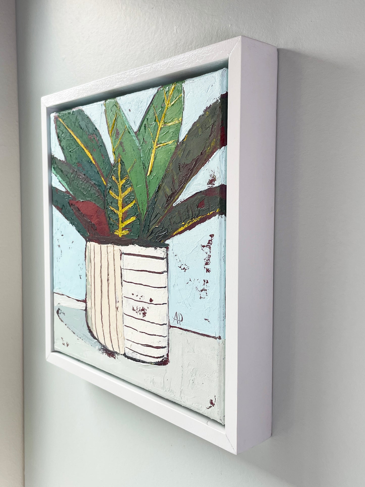 The Drama Queen – Croton Painting, Original Artwork