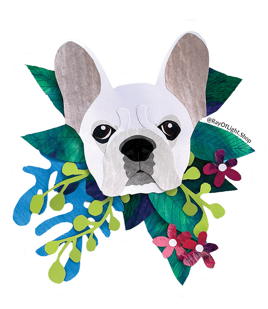 Frenchie French Bull Dog Sticker