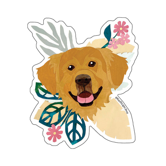 Golden Retriever Sticker