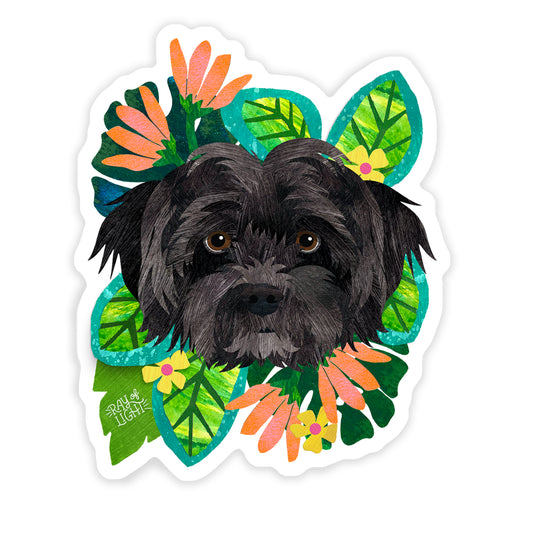 Havaneese Black Sticker