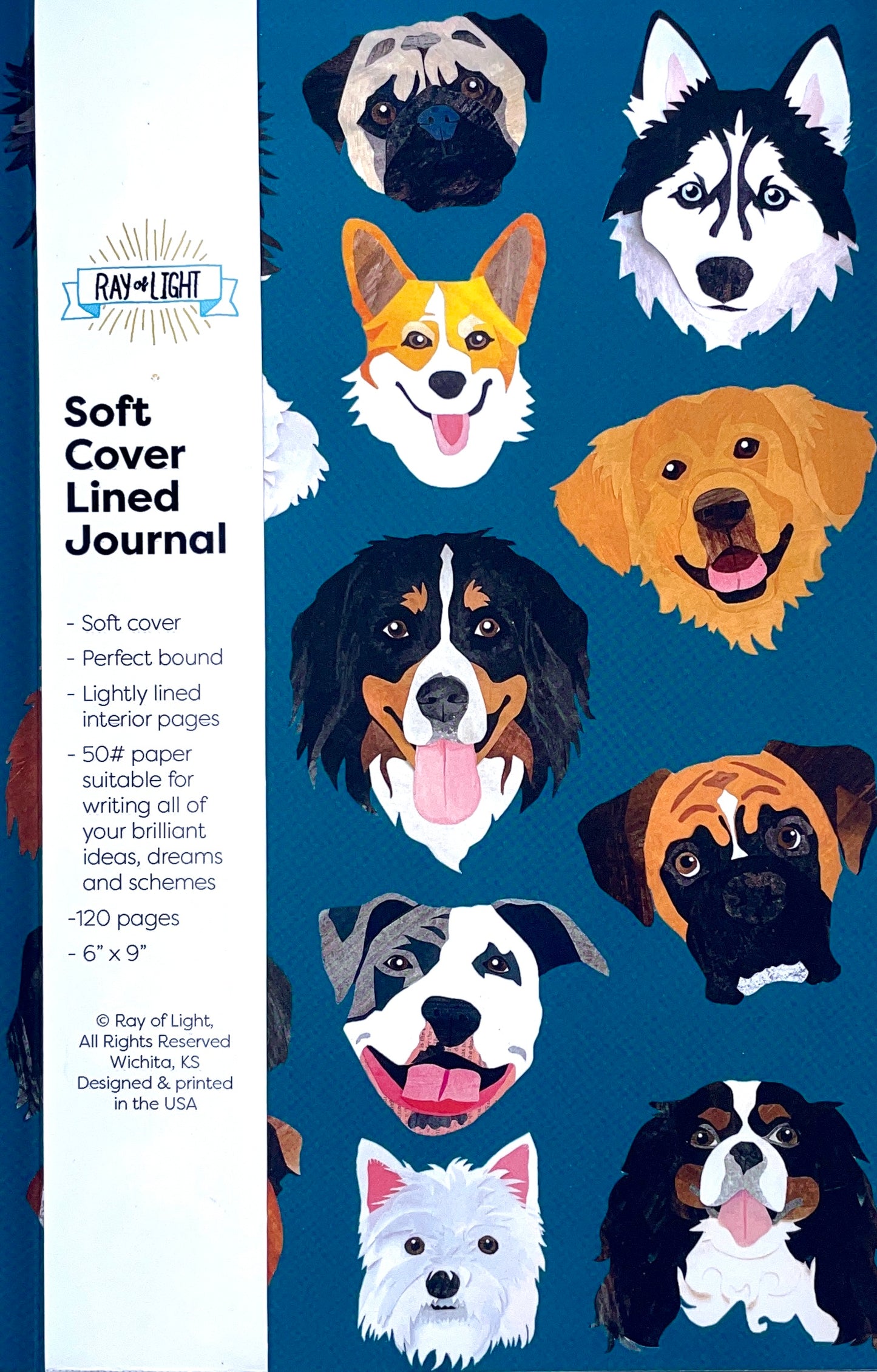 Puppy Love 120 Page Lined Journal
