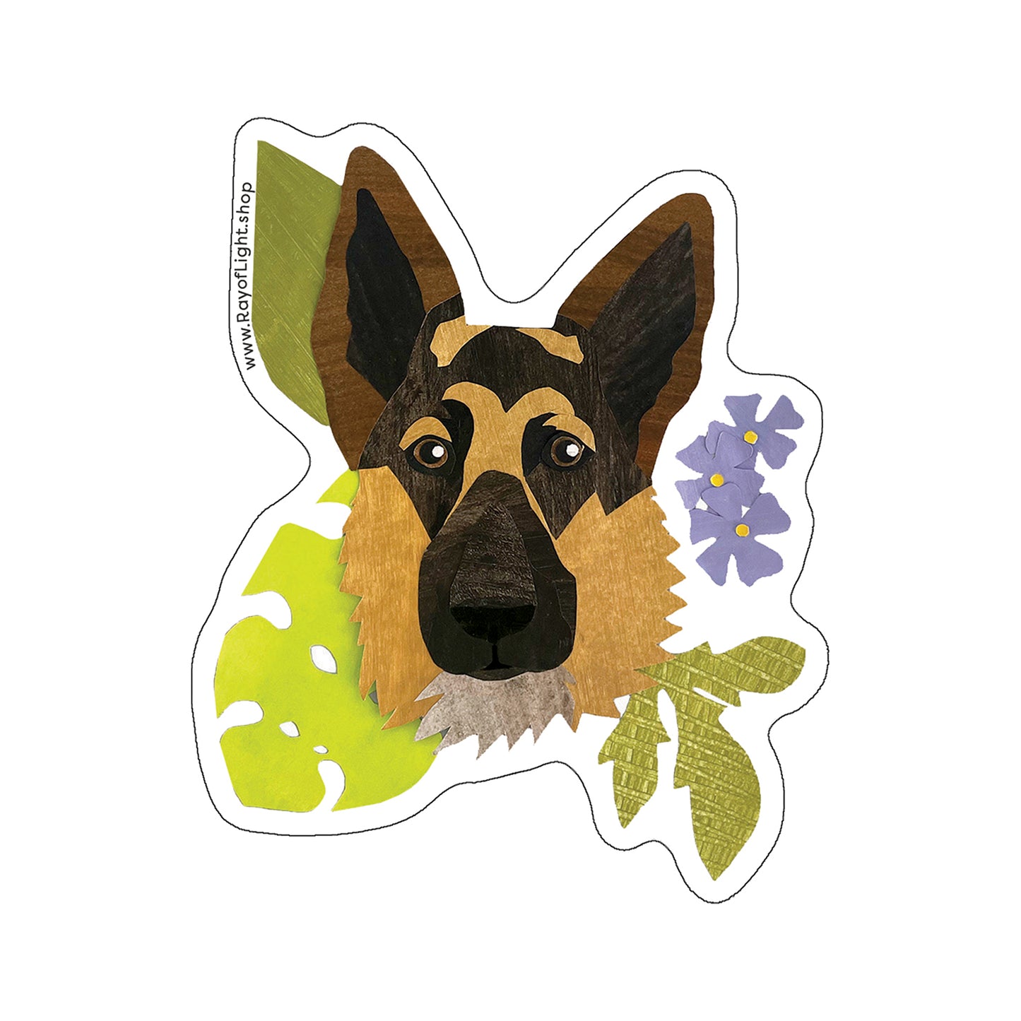 German Shepherd Sticker